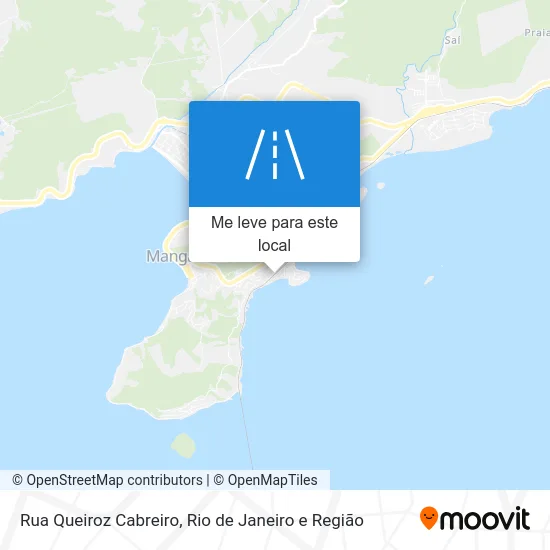 Rua Queiroz Cabreiro mapa