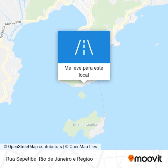 Rua Sepetiba mapa