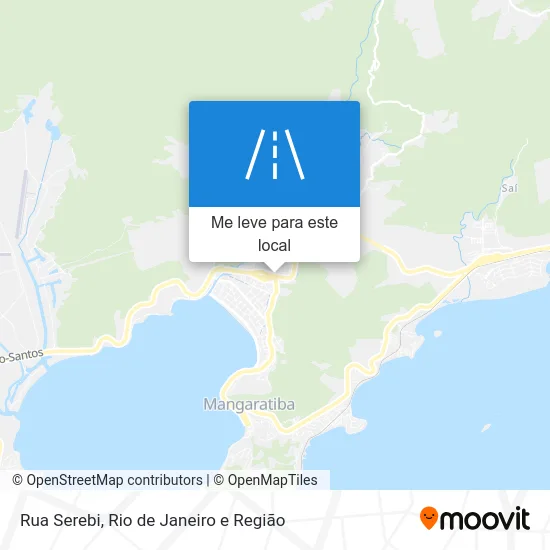 Rua Serebi mapa