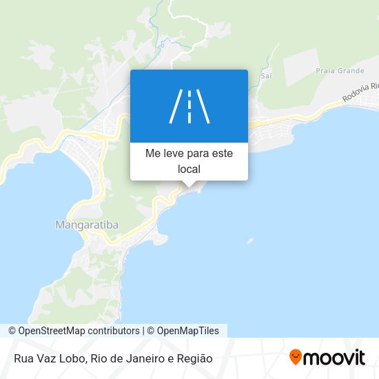 Rua Vaz Lobo mapa