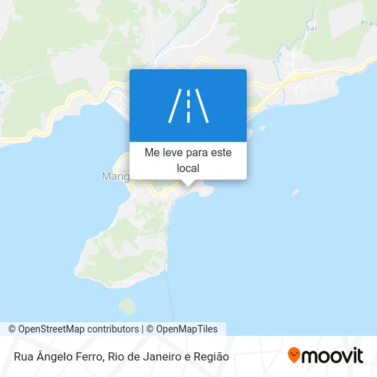Rua Ângelo Ferro mapa