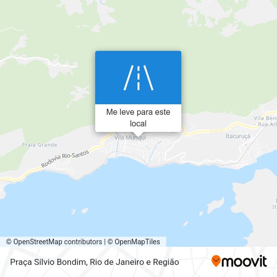 Praça Sílvio Bondim mapa