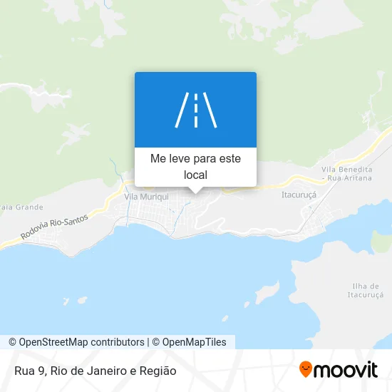 Rua 9 mapa