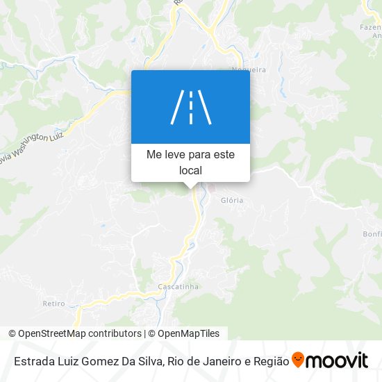 Estrada Luiz Gomez Da Silva mapa