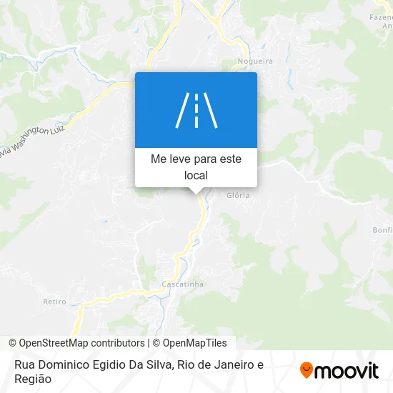Rua Dominico Egidio Da Silva mapa