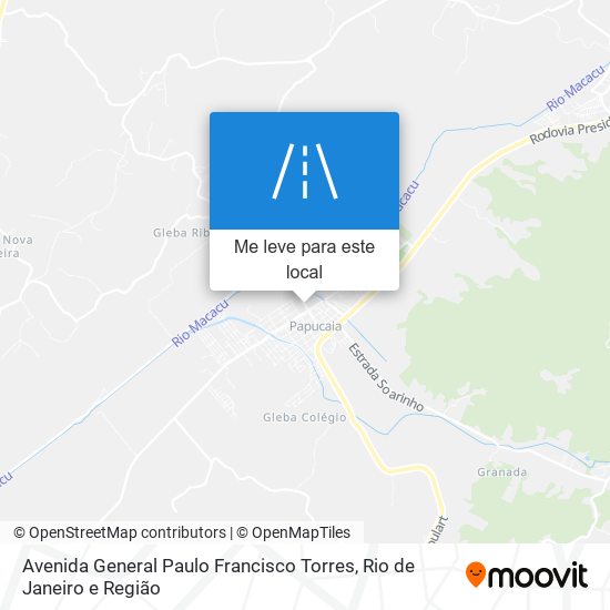 Avenida General Paulo Francisco Torres mapa
