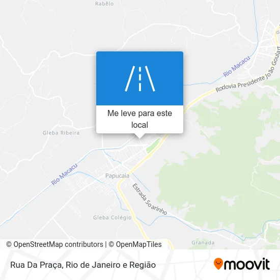 Rua Da Praça mapa