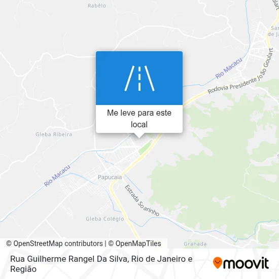 Rua Guilherme Rangel Da Silva mapa