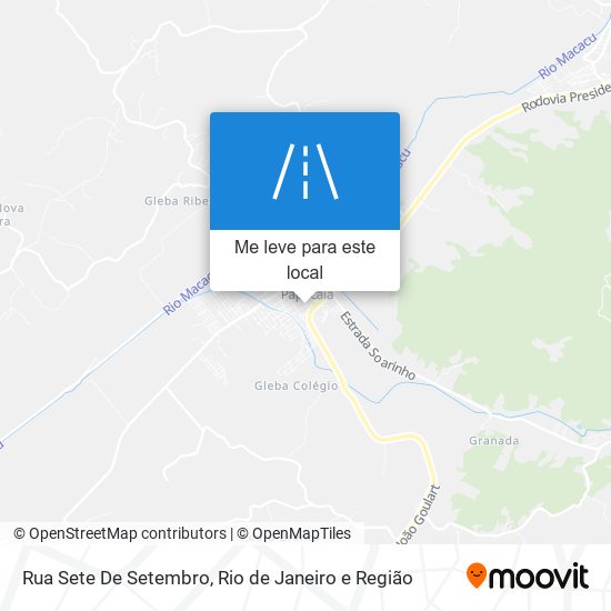 Rua Sete De Setembro mapa