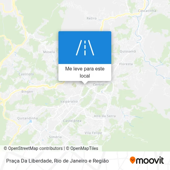 Praça Da Liberdade mapa