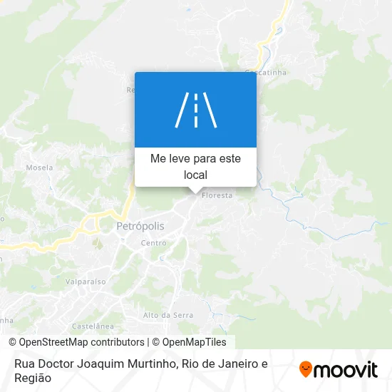 Rua Doctor Joaquim Murtinho mapa