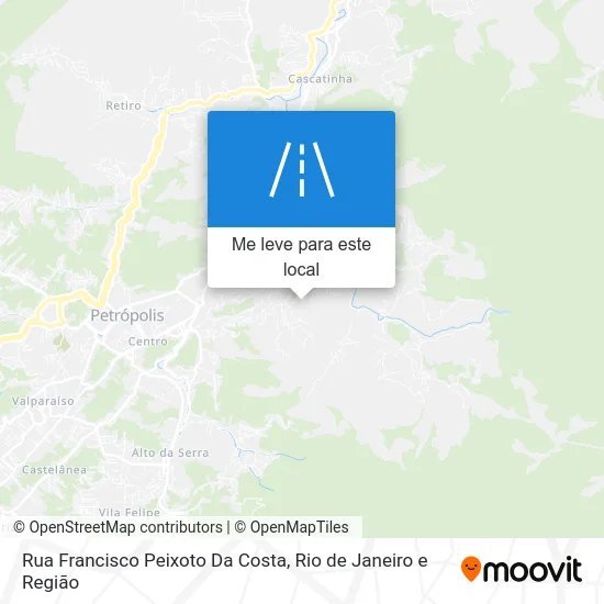 Rua Francisco Peixoto Da Costa mapa