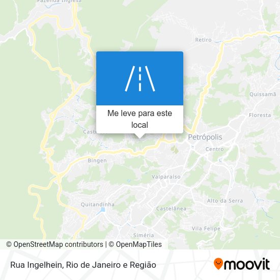 Rua Ingelhein mapa