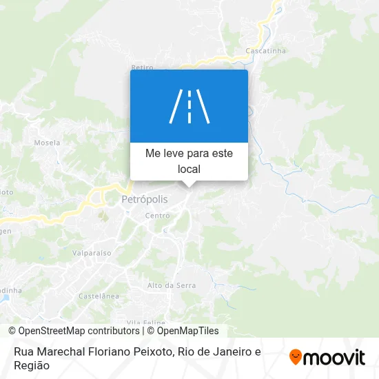 Rua Marechal Floriano Peixoto mapa