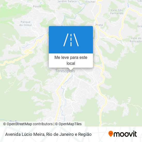 Avenida Lúcio Meira mapa