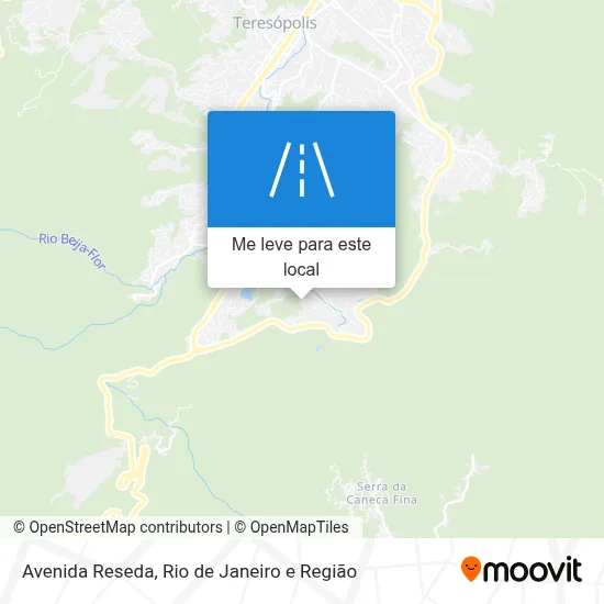 Avenida Reseda mapa