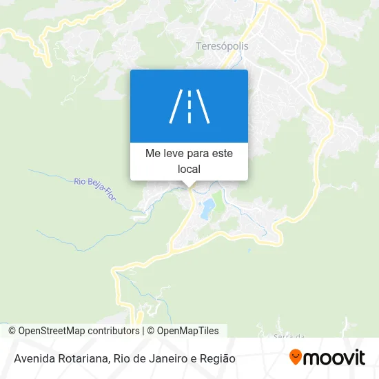 Avenida Rotariana mapa