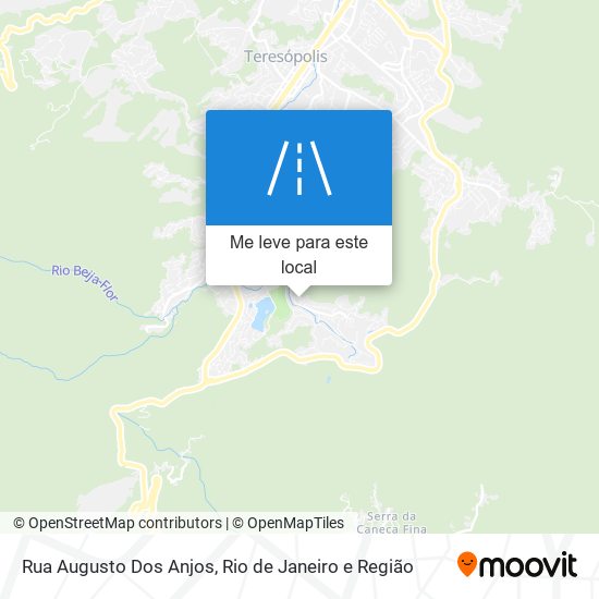 Rua Augusto Dos Anjos mapa