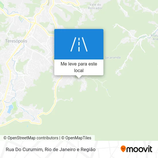Rua Do Curumim mapa