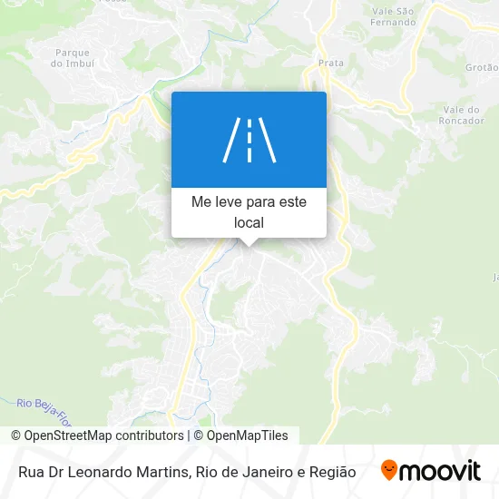 Rua Dr Leonardo Martins mapa