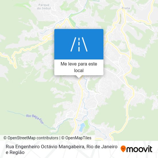 Rua Engenheiro Octávio Mangabeira mapa