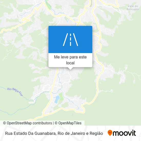 Rua Estado Da Guanabara mapa