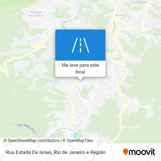 Rua Estado De Israel mapa
