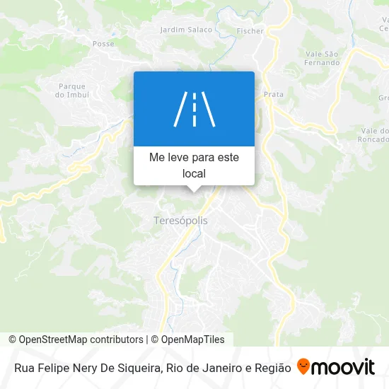 Rua Felipe Nery De Siqueira mapa