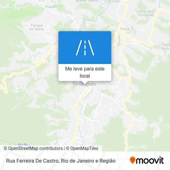 Rua Ferreira De Castro mapa