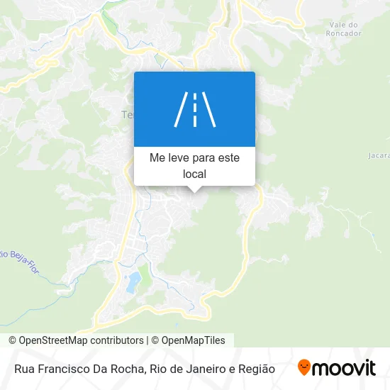 Rua Francisco Da Rocha mapa