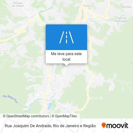 Rua Joaquim De Andrade mapa