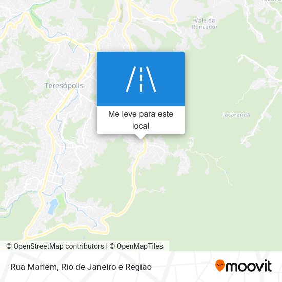 Rua Mariem mapa