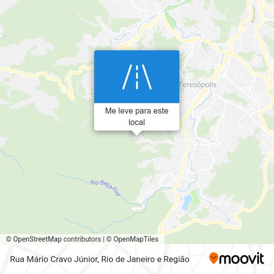 Rua Mário Cravo Júnior mapa