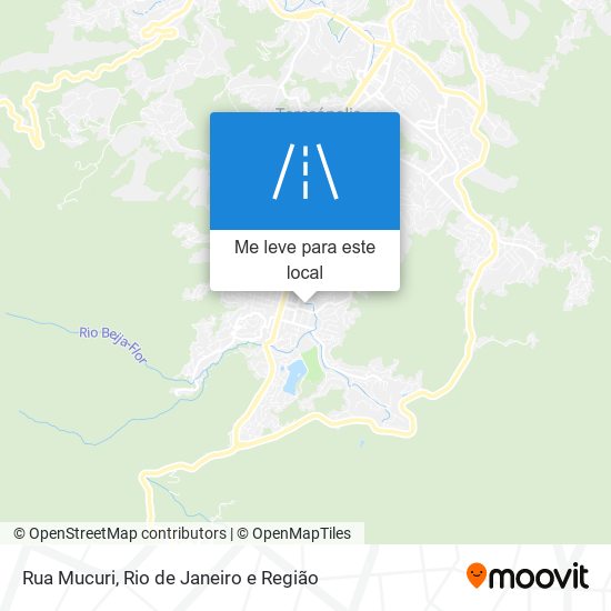 Rua Mucuri mapa