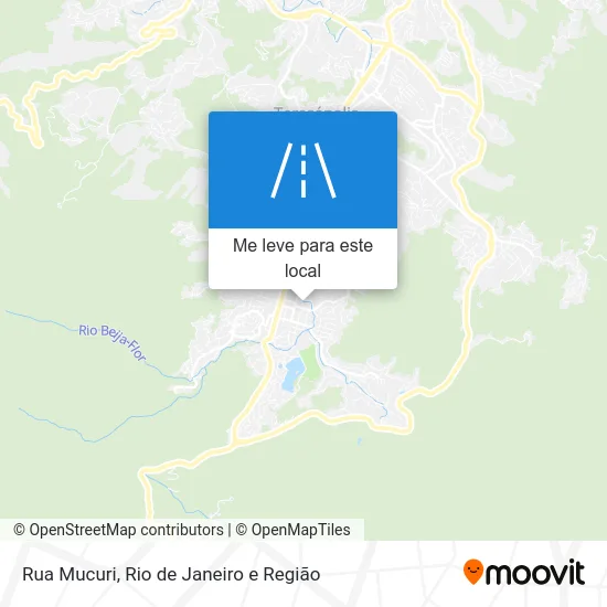 Rua Mucuri mapa