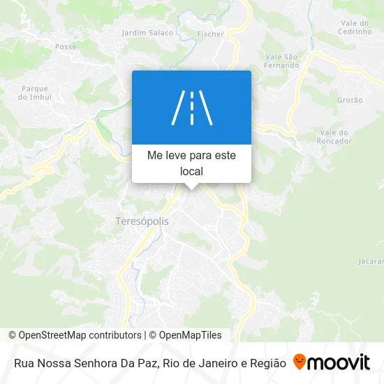 Rua Nossa Senhora Da Paz mapa