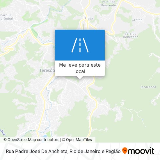 Rua Padre José De Anchieta mapa