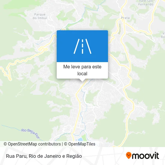 Rua Paru mapa