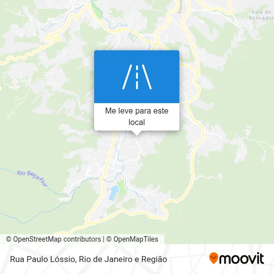 Rua Paulo Lóssio mapa