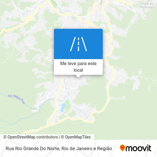 Rua Rio Grande Do Norte mapa