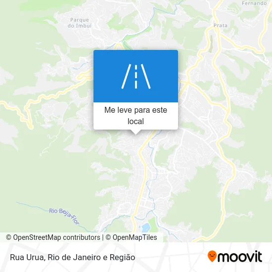 Rua Urua mapa