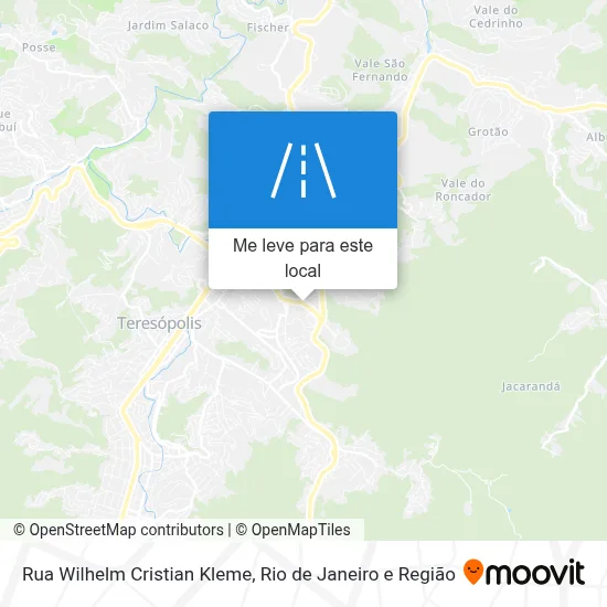 Rua Wilhelm Cristian Kleme mapa