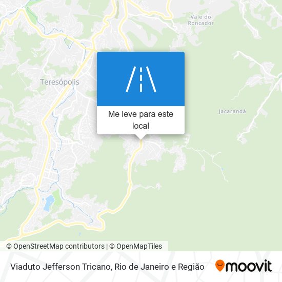 Viaduto Jefferson Tricano mapa