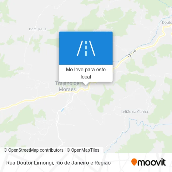 Rua Doutor Limongi mapa