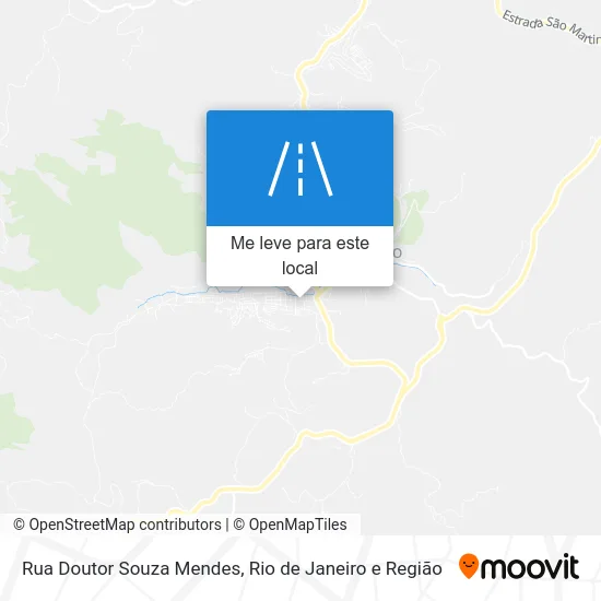 Rua Doutor Souza Mendes mapa