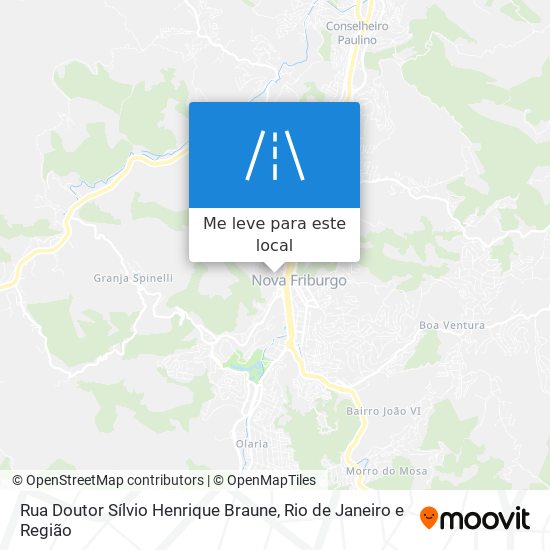 Rua Doutor Sílvio Henrique Braune mapa