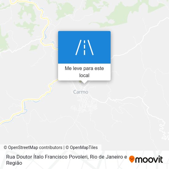 Rua Doutor Ítalo Francisco Povoleri mapa