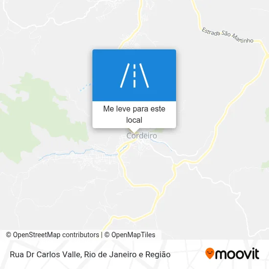 Rua Dr Carlos Valle mapa