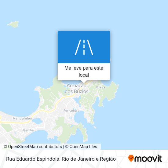 Rua Eduardo Espindola mapa