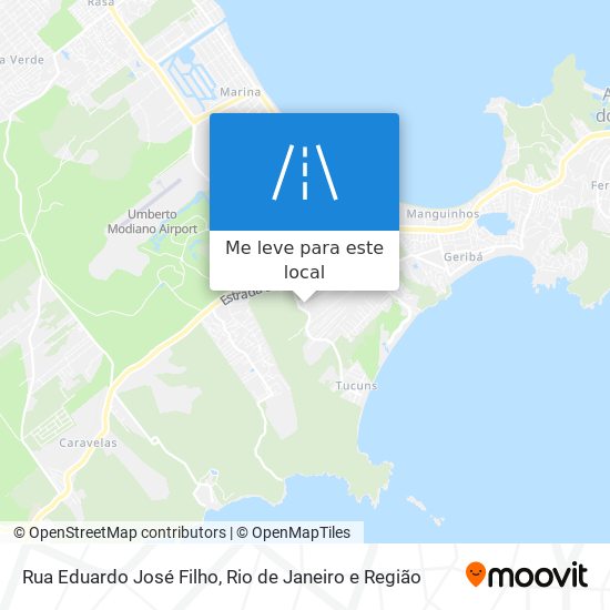 Rua Eduardo José Filho mapa